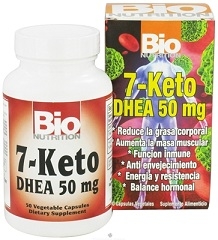 Bio Nutrition 7-Keto DHEA 50mg - 50 Caps