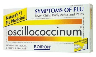 Boiron Oscillococcinum Nature's #1 Flu Medicine, 6 doses
