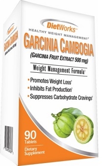 Diet Works Garcinia Cambogia Diet Pills - 90 Tabs