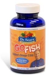 Go Fish Children's Omega-3 DHA by Dr. Sears 90 chewables