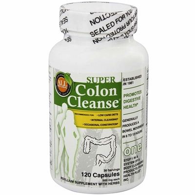 Health Plus Super Colon Cleanse, 120 caps