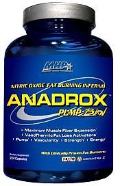 Anadrox Pump and Burn by MHP, 224 tabs