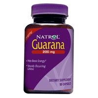 Natrol Guarana 200 mg, 90 caps