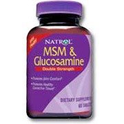 Natrol MSM Glucosamine DOUBLE STRENGTH, 90 tabs