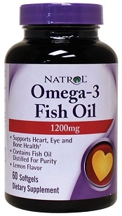 Natrol Omega 1200 mg, 60 softgels