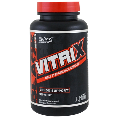 Nutrex Vitrix Natural Testosterone Stimulator, 80 Liquid caps