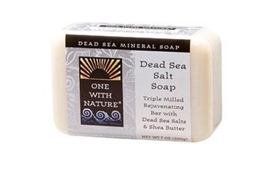 One With Nature Dead Sea Salt Soap Bar 7oz