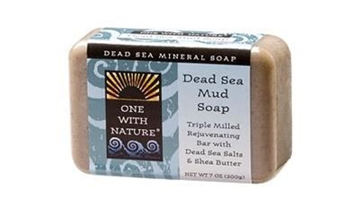 One With Nature Dead Sea Mud Soap Bar 7oz