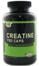Optimum Nutrition Creatine 750 Caps, 120