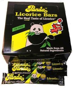 Panda Licorice Bars 36