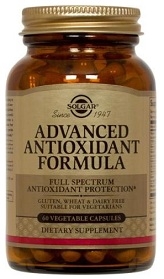Solgar Advanced Antioxidant Formula - 30, 60, 120 Caps