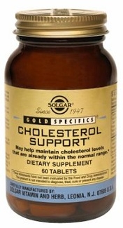 Solgar Cholesterol Support, 60 tabs