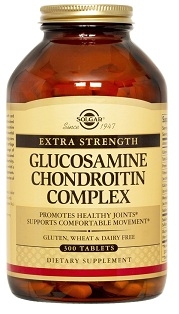 Solgar Extra Strength Glucosamine Chondroitin Tablets 75, 150, 225, 300 tabs