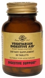 Solgar Vegetarian Digestive Aid - 50, 100 or 250 tabs