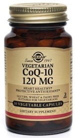 Solgar Coenzyme Q10 120mg, 30 vegicaps