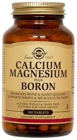 Solgar Calcium Magnesium Plus Boron 100 or 250 tabs