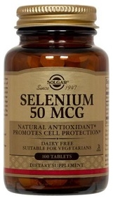 Solgar Selenium 50 mcg - 100 Tabs