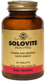 Solgar Solovite Multivitamin Iron Free - 90 Tabs