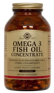 Solgar Omega-3 Fish Oil Concentrate Softgels