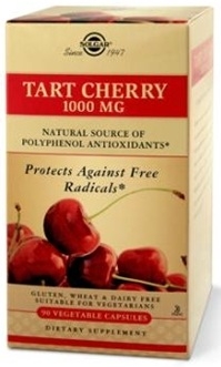 Solgar Tart Cherry 1000 mg , 90 Vegicaps