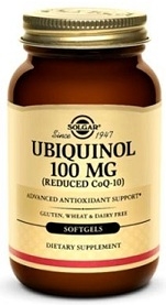 Solgar Ubiquinol 100 mg (Reduced CoQ-10) 50 softgels