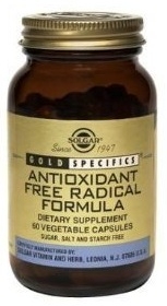Solgar Antioxidant Free Radical Formula - 60 Vegi Caps
