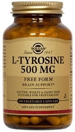 Solgar L-Tyrosine 500 mg Vegicaps