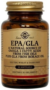 Solgar EPA/GLA Omega-3 Softgels