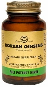 Solgar Korean Ginseng - 50 Vegicaps