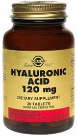Solgar Hyaluronic Acid 120 mg 30 Tabs