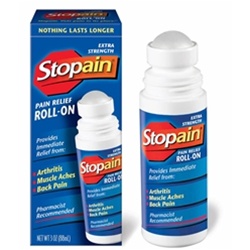 STOPAIN Extra Strength Pain Relief Roll-On 3 oz.