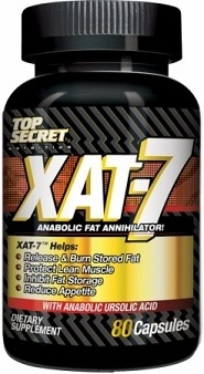 Xat-7 Fat Burner Extreme 80 Caps - Top Secret Nutrition