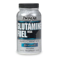 Twinlab Mega Glutamine Fuel, 120 caps