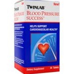 Twinlab Natural Blood Pressure Success, 60 tabs