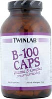 Twinlab Vitamin B-100, 50 or 100 Caps