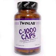 Twinlab Vitamin C-1000, 250 caps