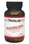 Twinlab Pancreatin 4X, 50 caps