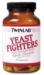 Twinlab Yeast Fighters, 75 caps