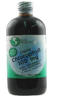 World Organics Liquid Chlorophyll 100mg 16oz