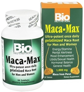 Bio Nutrition Maca Max Maca Root - 30 Tabs