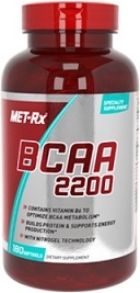 Metrx BCAA 2200 Branched Chain Amino Acids - 180 Capsules