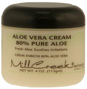 Mill Creek Aloe Vera Cream 4oz.