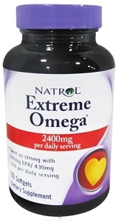 Natrol Extreme Omega Fish Oil 60 softgels