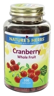 Nature's Herbs Cranberry Fruit, 100 caps