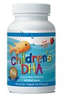 Nordic Naturals Children's DHA 250mg, 180 chewable soft gels