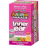Nature's Plus Animal Parade Inner Ear Support 90 Chewables