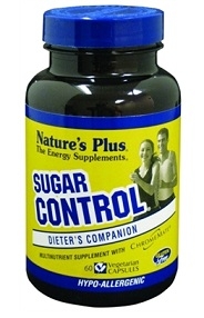Nature's Plus Sugar Control Supplement - 60 V Caps