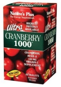 Nature's Plus Ultra Cranberry 1000 - 60 Sustained Release Tablets
