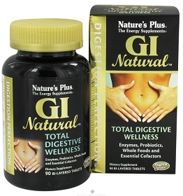Nature's Plus GI Natural Digestive Supplement - 90 Tabs
