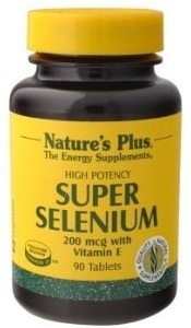 Nature's Plus Super Selenium Complex with Vitamin E - 90 Tablets